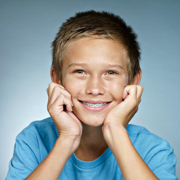 smile with braces